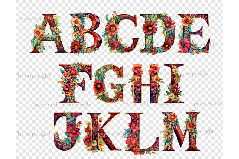 bohemian-alphabet-wedding-clipart-bundle