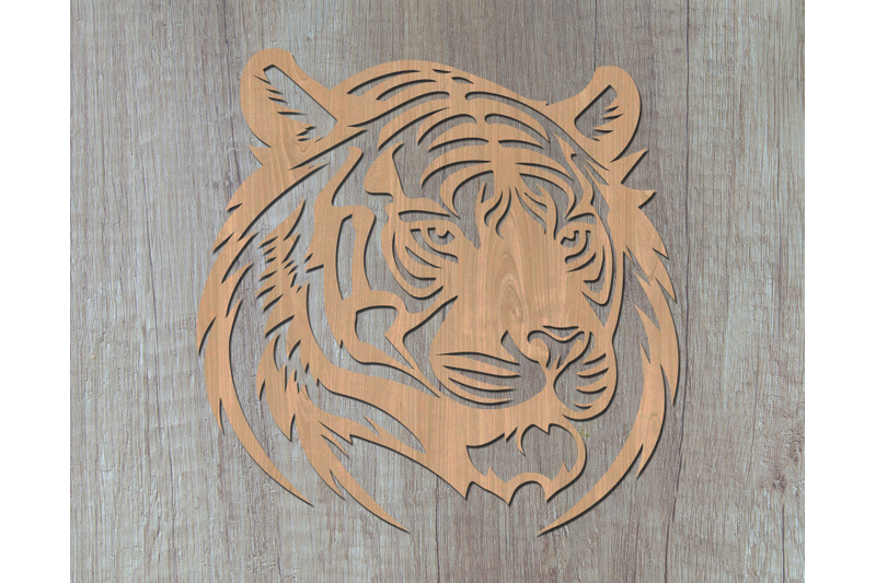 tiger-laser-svg-cut-file-tiger-glowforge-file-tiger-dxf-tiger-art