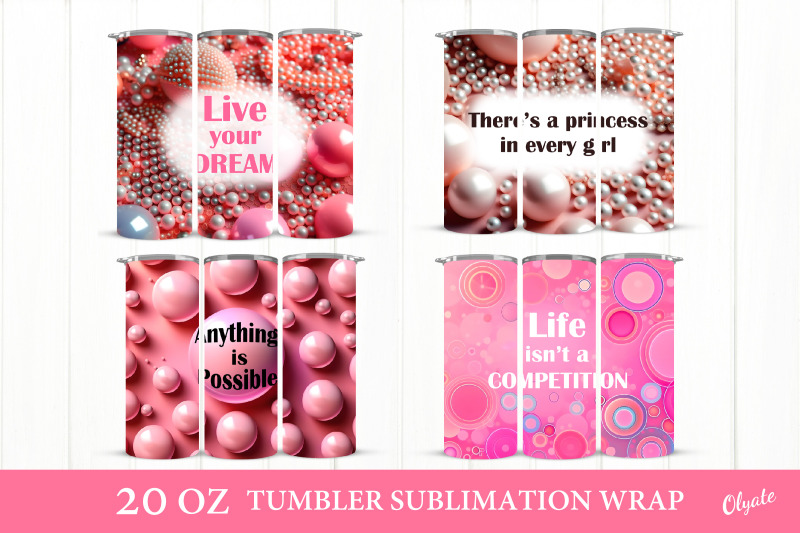 barbie-style-tumbler-bundle-girly-tumbler-20-oz-sublimation