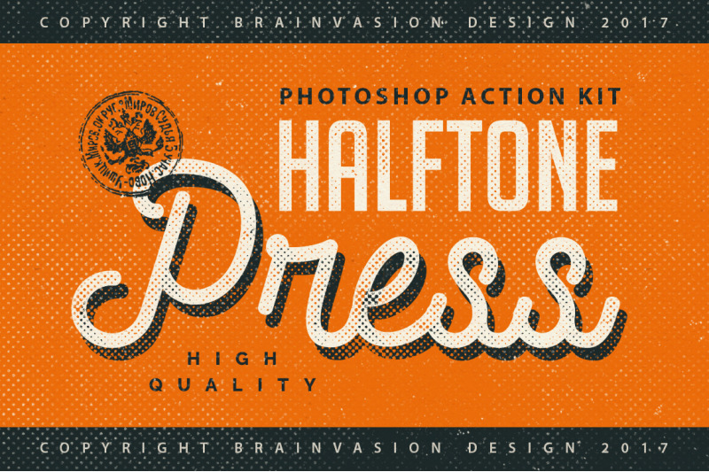 halftone-press-photoshop-action-kit