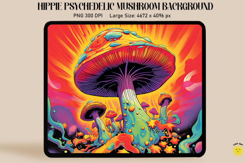 psychedelic-mushroom-pop-art-style