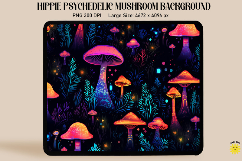 magic-mushrooms-with-big-glowing-neon