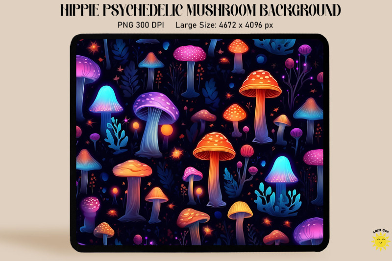 seamless-magic-mushroom-pattern