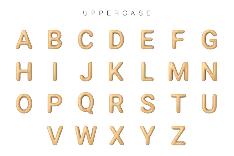 wooden-png-letters