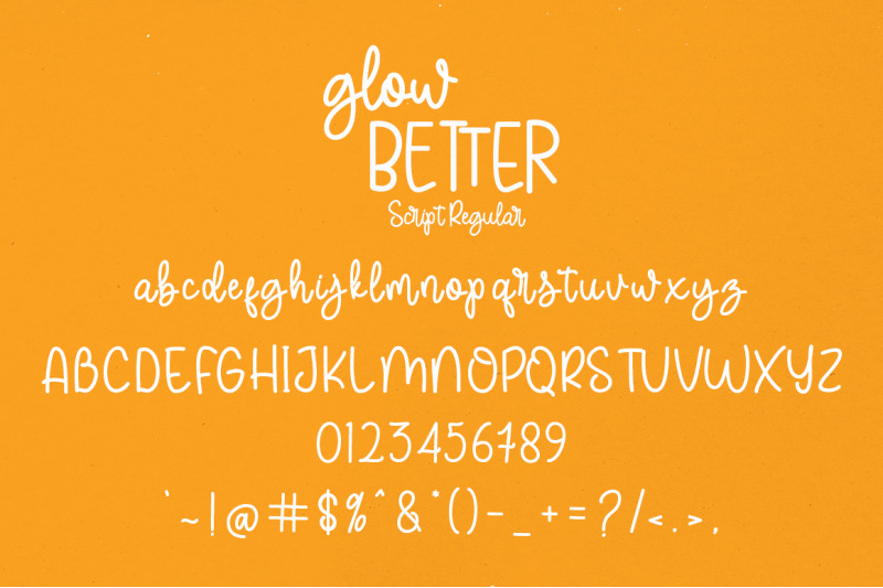 Glow Better Font Duo By Soft Creative TheHungryJPEG