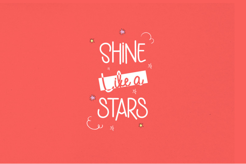 Glow Better Font Duo By Soft Creative TheHungryJPEG