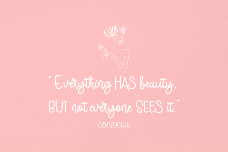 Glow Better Font Duo By Soft Creative TheHungryJPEG