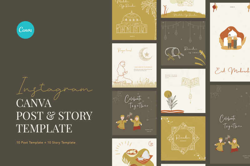humble-and-simple-ramadhan-instagram-post-and-story-canva-template