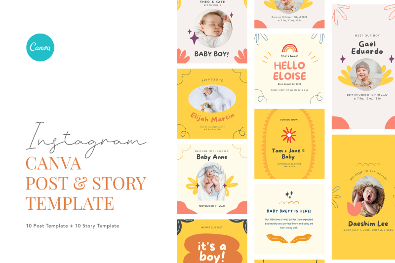cute-and-fancy-baby-birth-announcement-instagram-template
