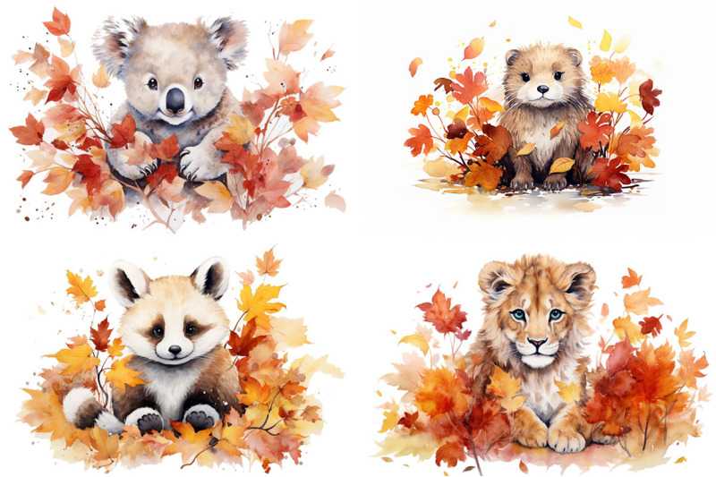 autumn-animals