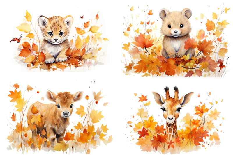 autumn-animals