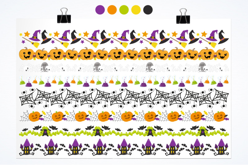 halloween-borders