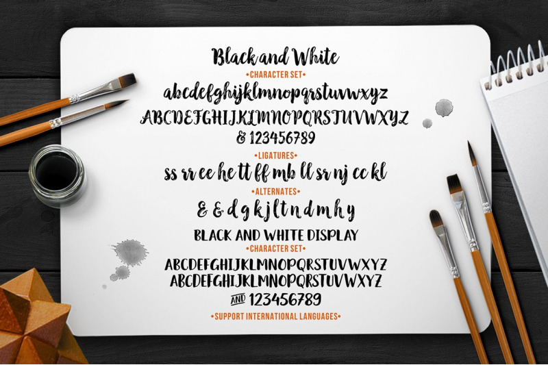 black-amp-white-font-duo