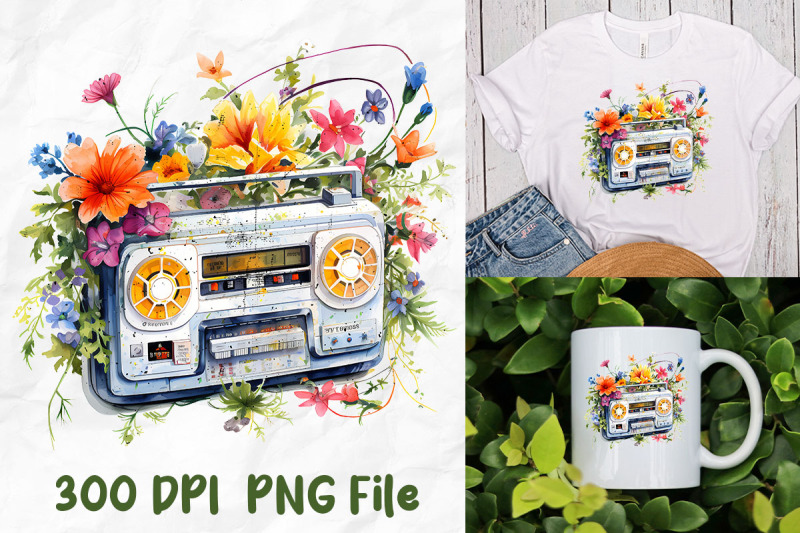 old-school-boombox-wild-flower