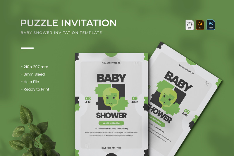 puzzle-baby-shower-invitation