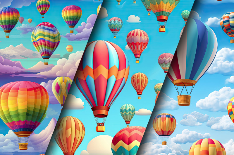 hot-air-balloons-digital-paper-patterns