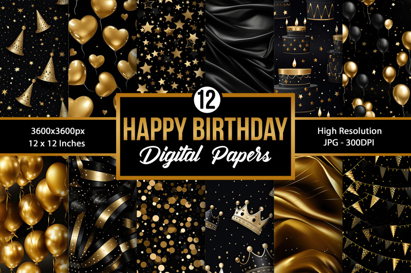 black-amp-gold-birthday-seamless-pattern-digital-papers