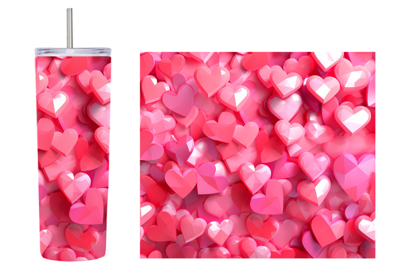 3d-hearts-tumbler-wrap-design-hearts-tumbler-sublimation