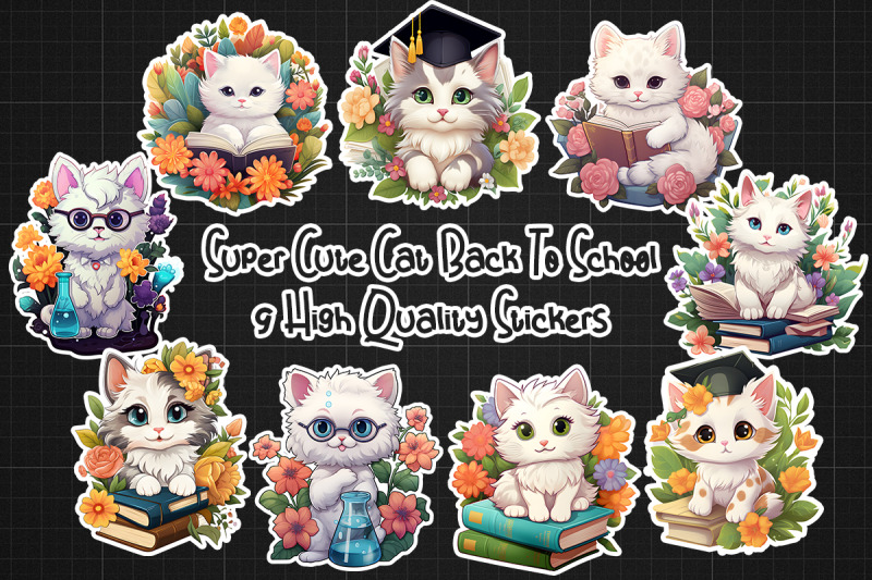 9-super-cute-cat-back-to-school-stickers