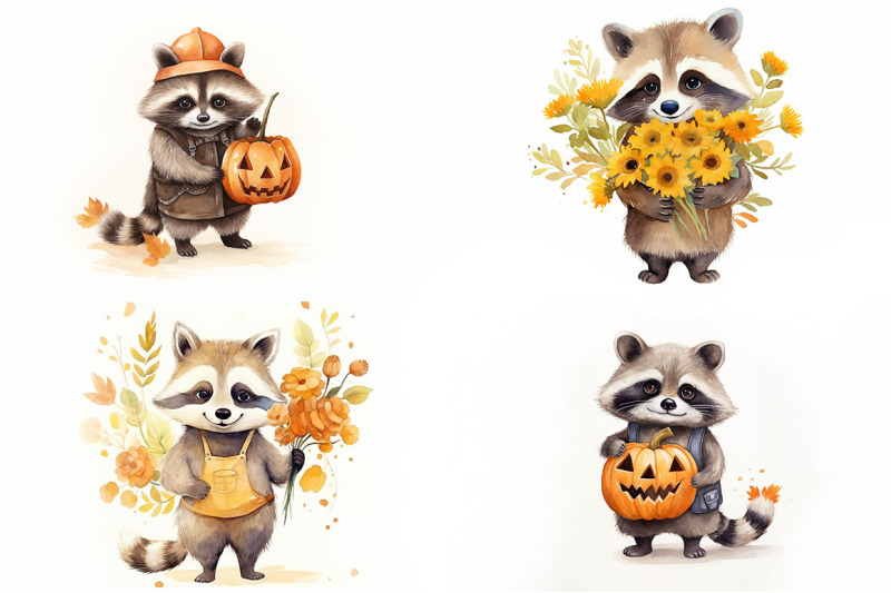 autumn-raccoon