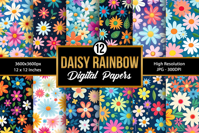 rainbow-daisy-flowers-seamless-patterns