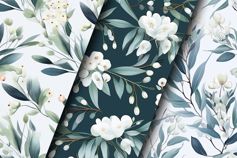 eucalyptus-flowers-seamless-pattern-digital-papers