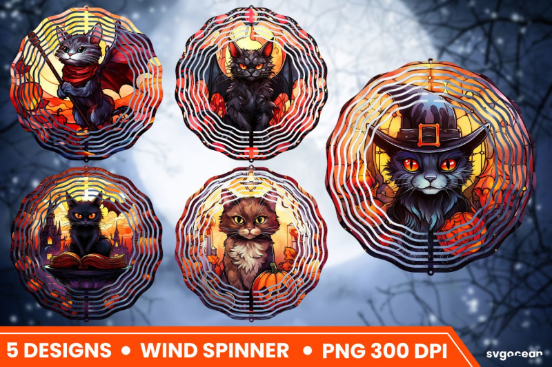 halloween-cats-wind-spinner-halloween-sublimation