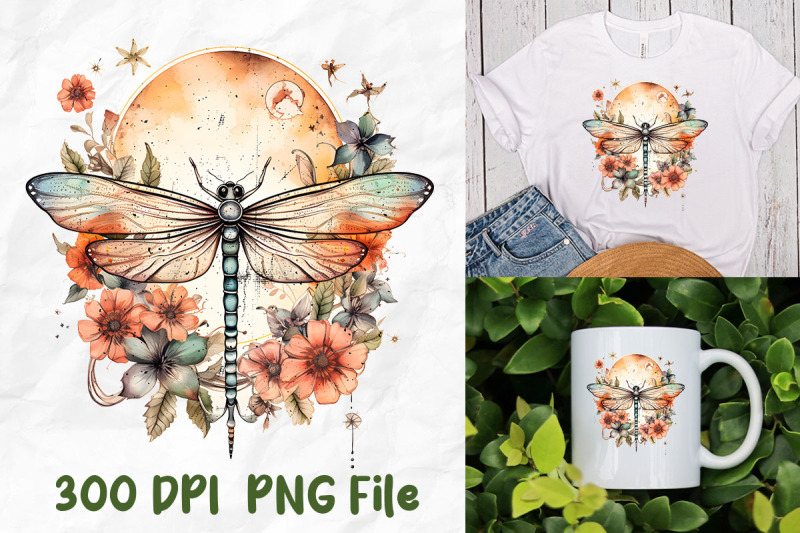 hippie-moon-wild-flowers-dragonfly