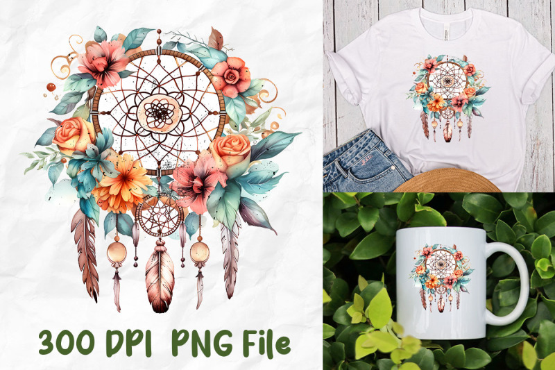 hippie-dreamcatcher-wild-flowers