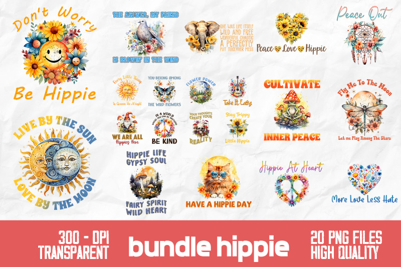 retro-hippie-wild-flowers-bundle