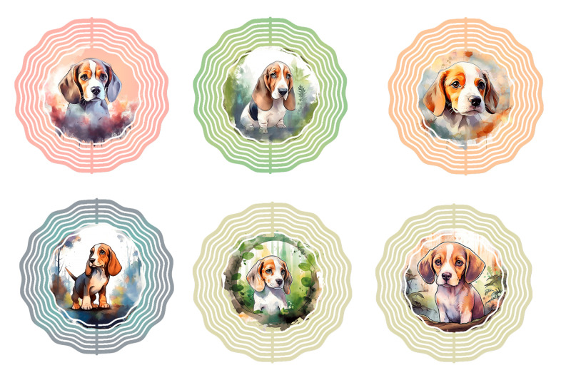 watercolor-beagle-dog-wind-spinner-sublimation-spinner