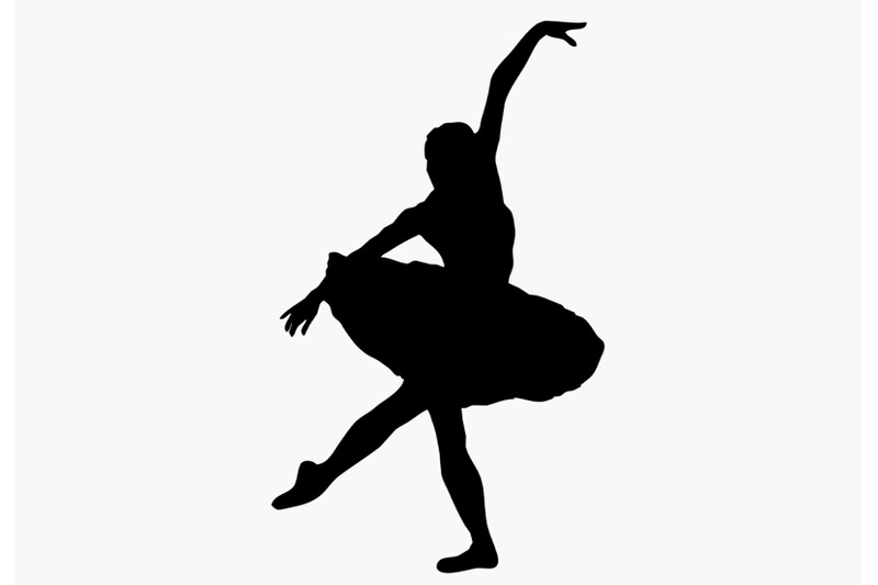 dance-silhouette-acrobat-dancer-clipart-set