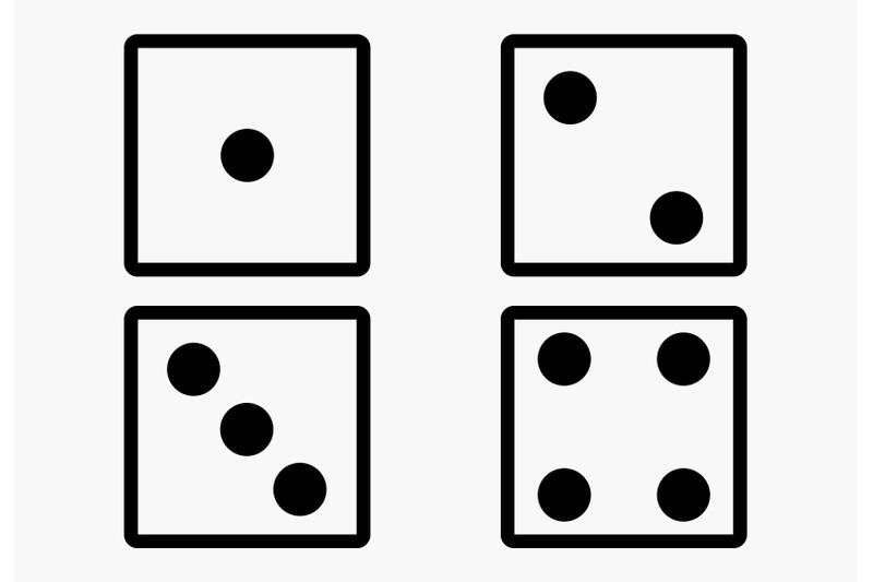 dice-1-6-clipart-icon-silhouette