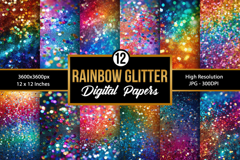 rainbow-glitter-background-digital-papers