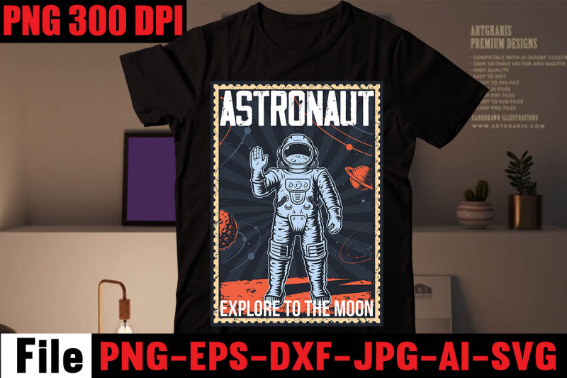 astronaut-t-shirt-design-bundle-20-astronaut-bundle-astronaut-t-shi