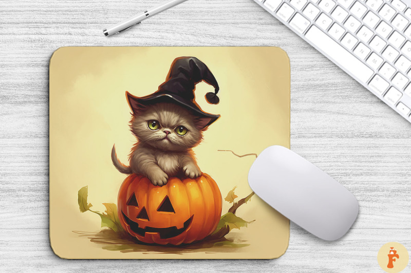 funny-halloween-cute-cat-mouse-pad-bundle