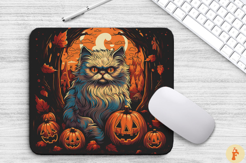 funny-halloween-cute-cat-mouse-pad-bundle