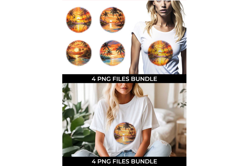 sunset-palms-t-shirt-beach-paradise-sunset-serenity-tropical-escape