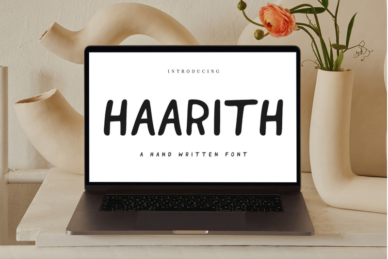 haarith-handmade-font