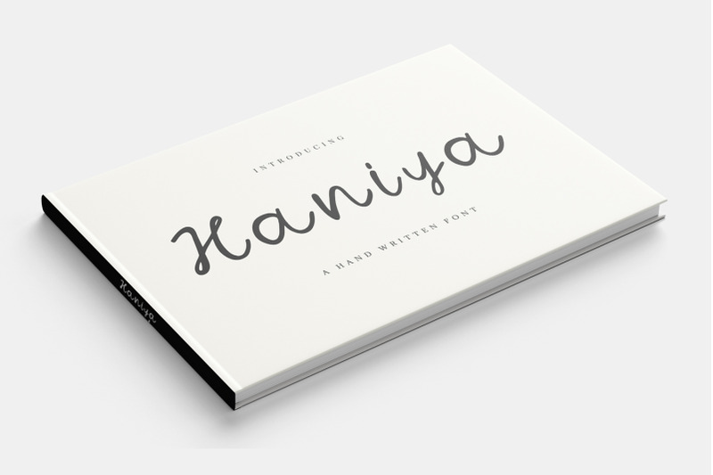 haniya-handmade-font