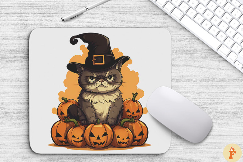 cute-exotic-shorthair-cat-with-pumpkins