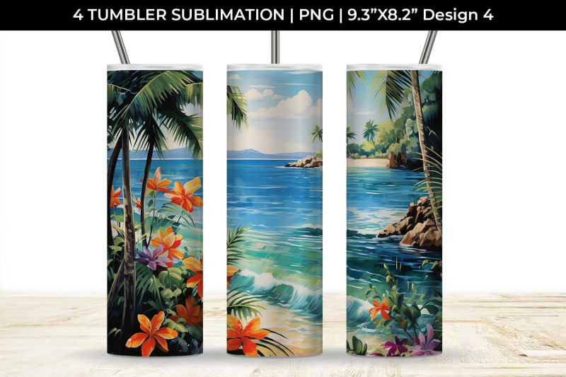 tropical-bliss-tumbler-exotic-vacation-summer-breeze-island-life