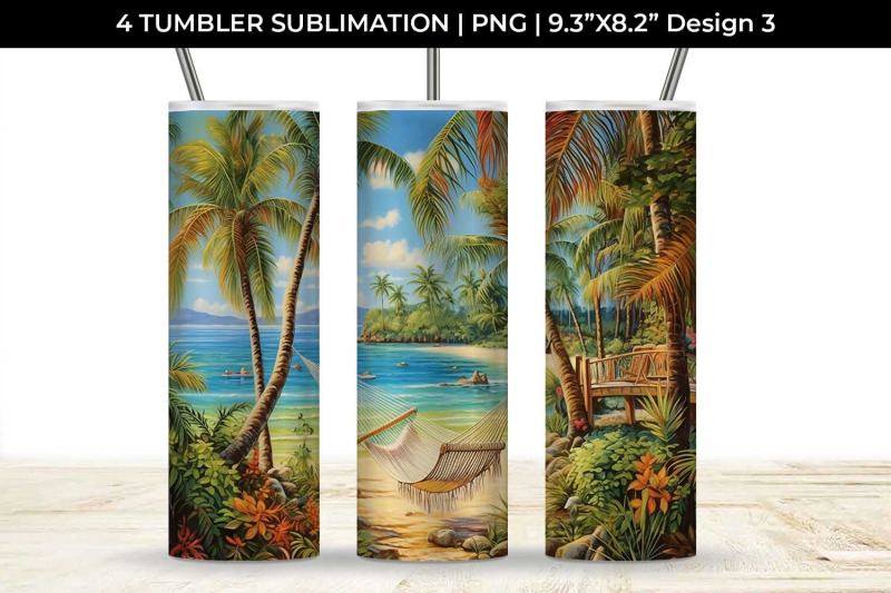 tropical-bliss-tumbler-exotic-vacation-summer-breeze-island-life