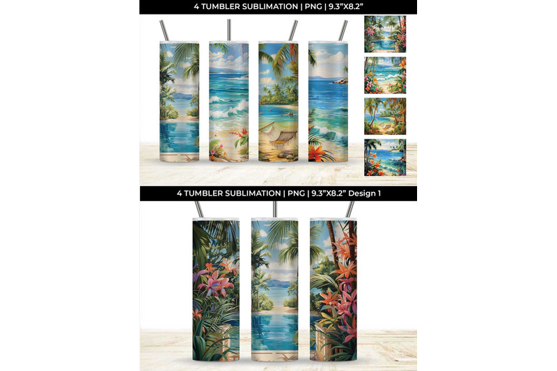 tropical-bliss-tumbler-exotic-vacation-summer-breeze-island-life