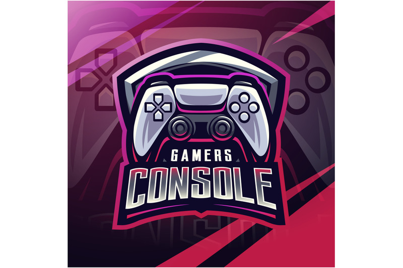 game-controller-esport-mascot-logo-design