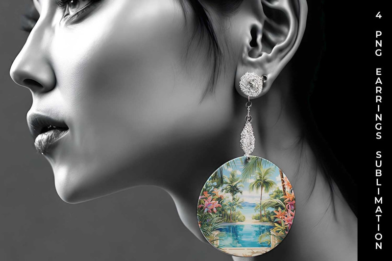 tropical-bliss-earrings-exotic-vacation-summer-breeze-island-life