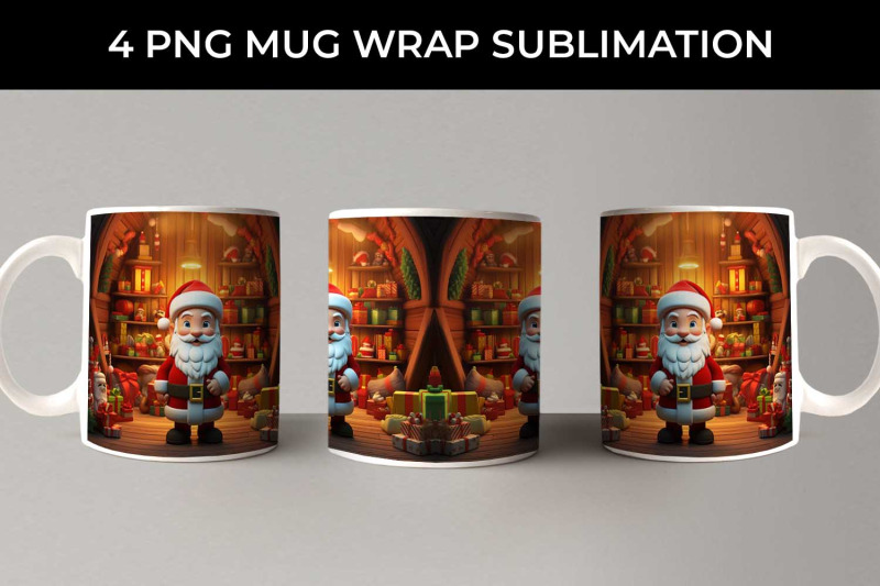 santa-039-s-workshop-wonders-mug-joyful-christmas-preparations-3d-holida