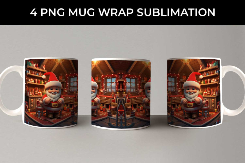 santa-039-s-workshop-wonders-mug-joyful-christmas-preparations-3d-holida