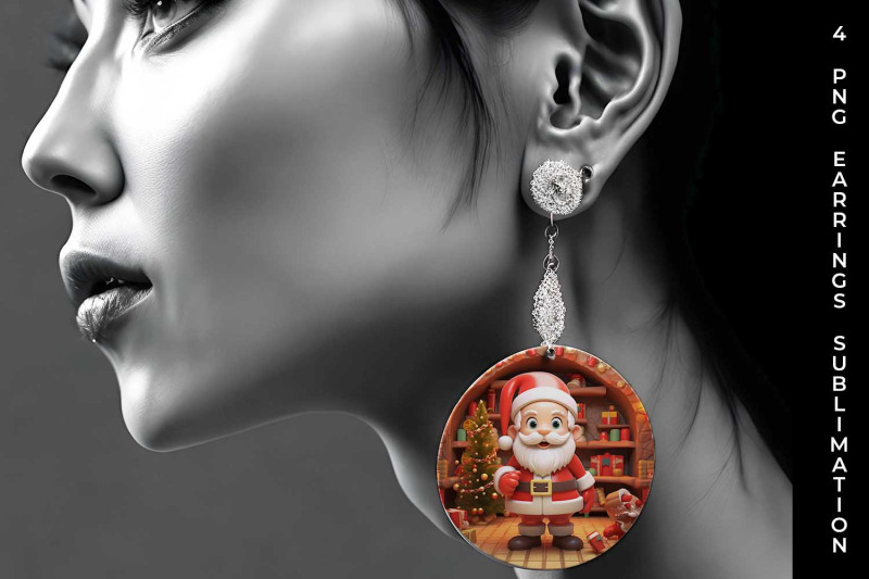 santa-039-s-workshop-wonders-earrings-joyful-christmas-preparations-3d-h