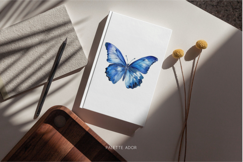 watercolor-navy-butterflies